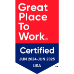 Great Place to Work (TM) Certified Jun 2024 - Jun 2025 USA