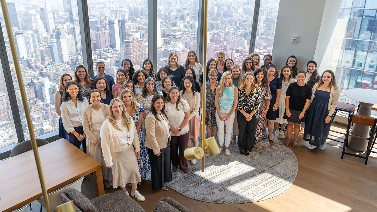 The women of the W. P. Carey NYC office