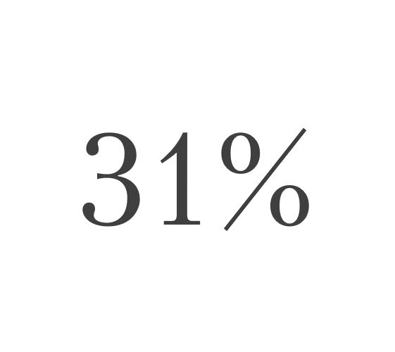 31%