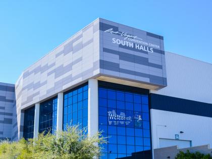 A photo of the Las Vegas Convention Center's South Hall