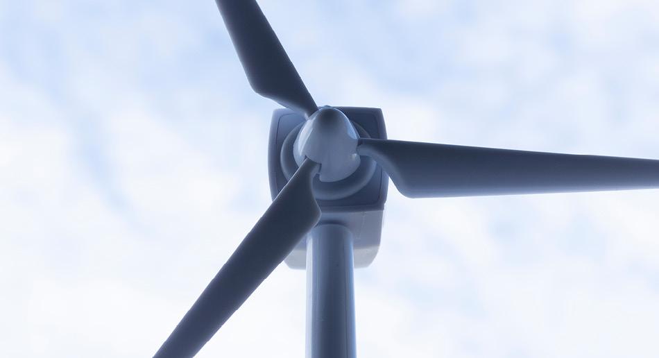 Wind turbine to represent W. P. Carey's Green Bond Framework